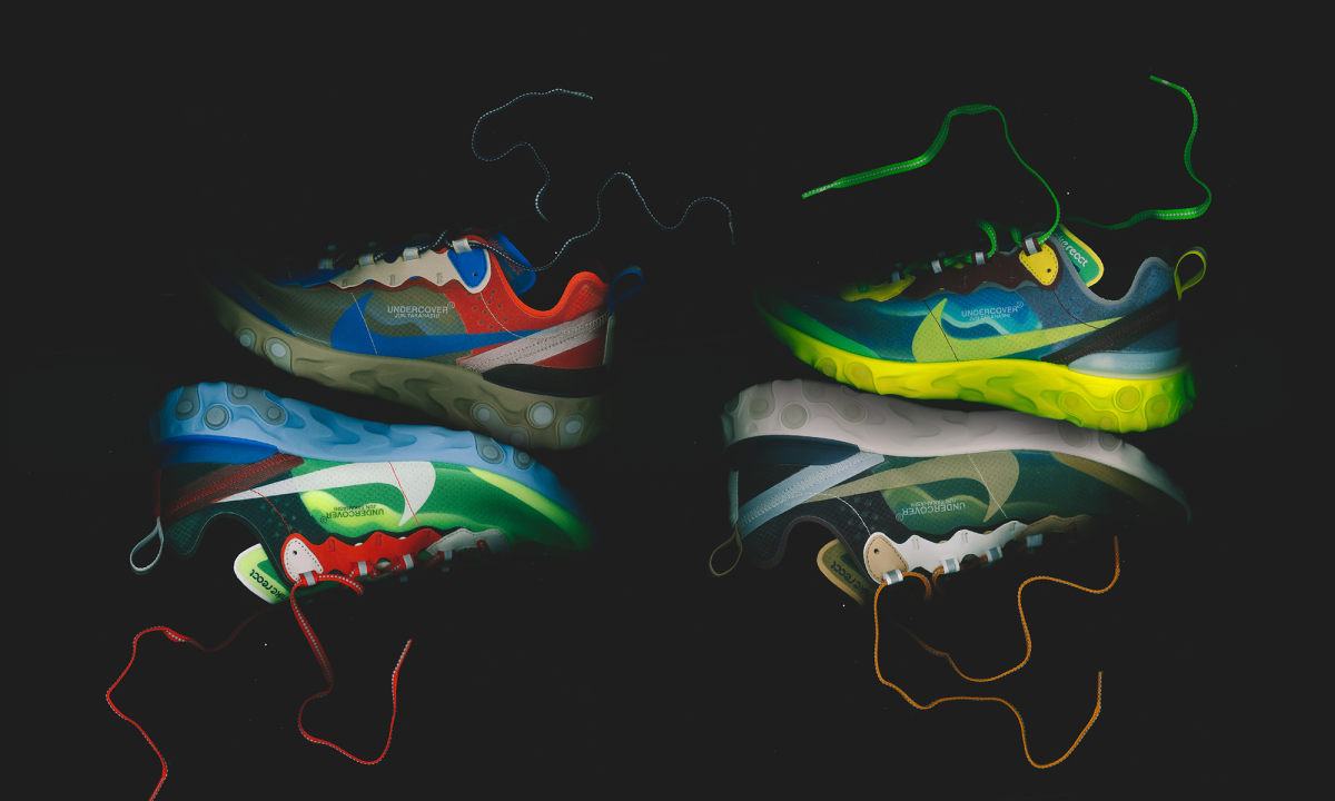 JUICE 国内门店将于明天同步上架 UNDERCOVER x Nike React Element 87