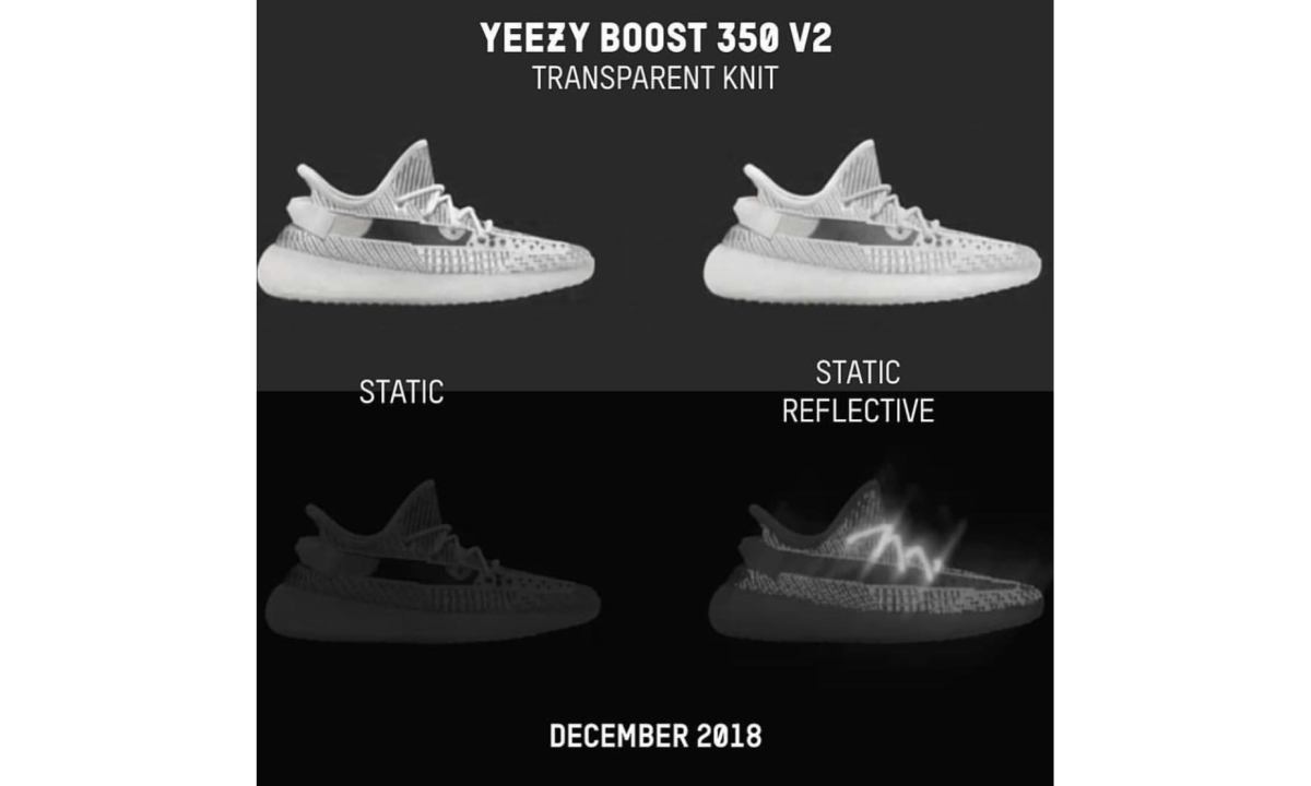 带有酷炫的反光效果，350 V2 新配色 “Static” 将在 12 月发售