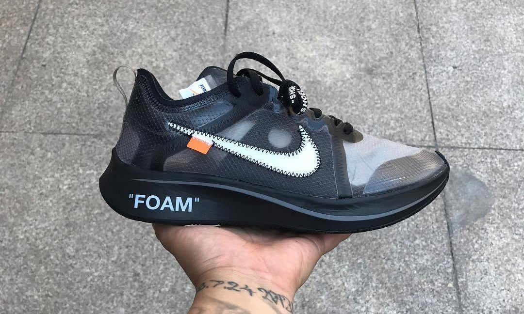 Virgil Abloh x NikeLab Zoom Fly 两款新配色更多近照展示