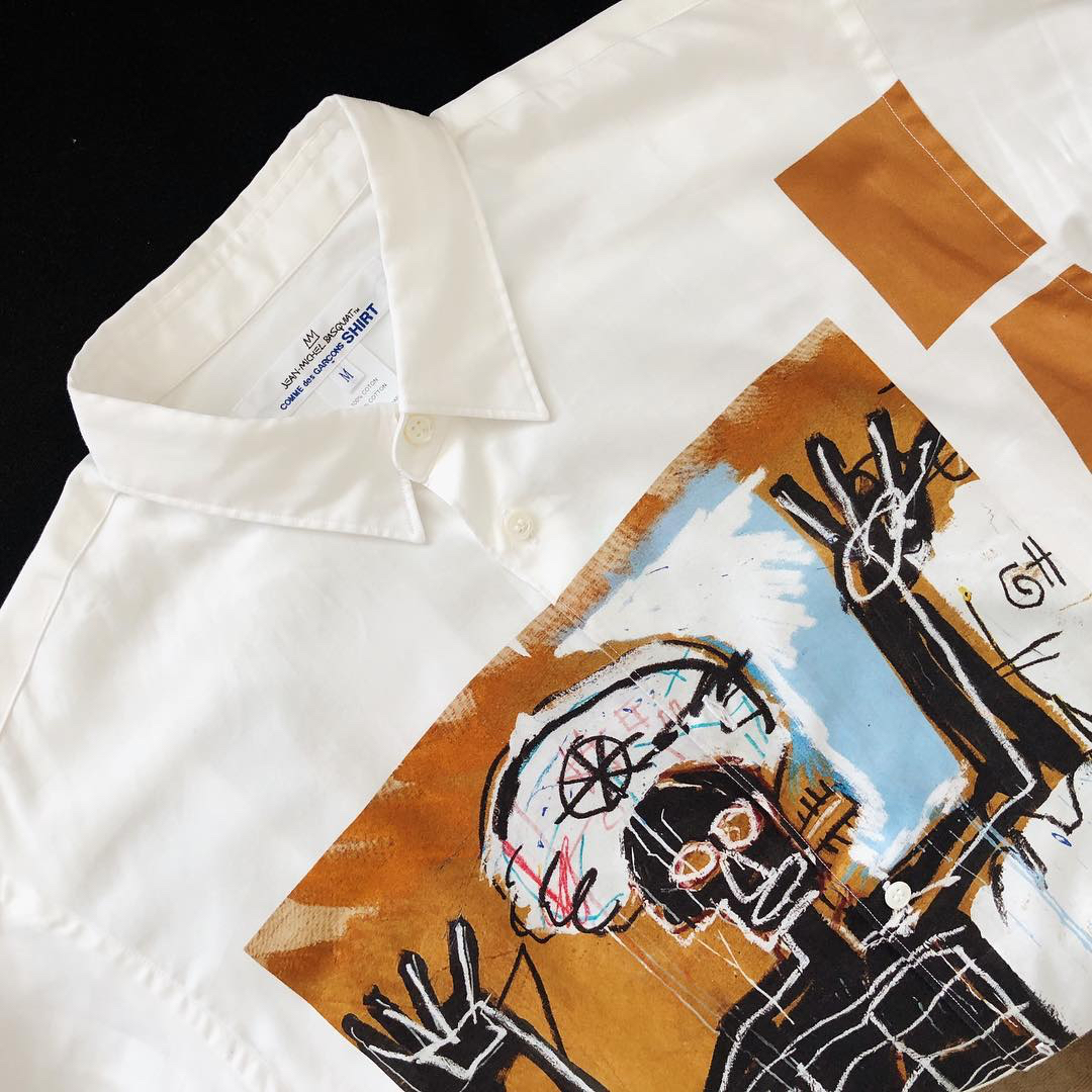 你还有入手COMME des GARÇONS SHIRT x Jean-Michel Basquiat 的机会