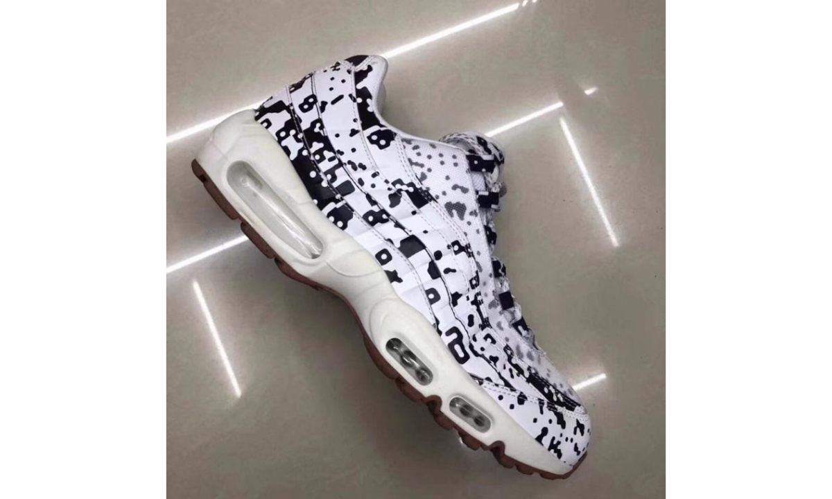 抢先预览 C.E x Nike Air Max 95 黑白配色谍照