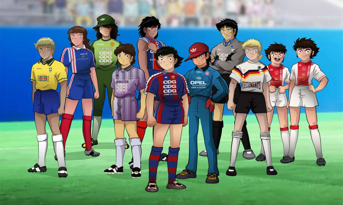 当《足球小将》们穿上 Les Vêtements de Football…