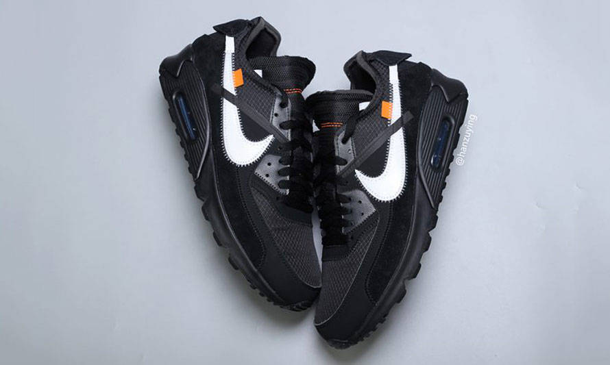 Virgil Abloh x NikeLab Air Max 90 黑色实物图近赏