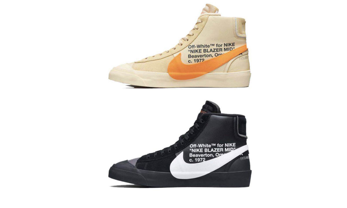 Virgil Abloh x NikeLab Blazer Mid “Spooky Pack” 将在明天开启抽签