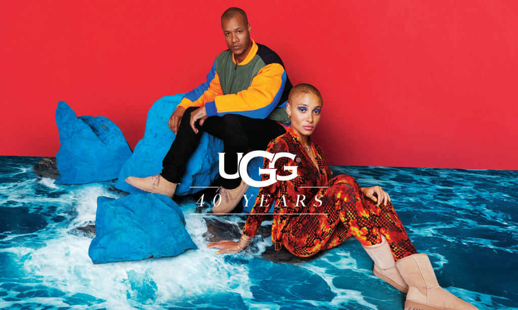 Heron Preston 和 Adwoa Aboah 参演 UGG 40 周年广告