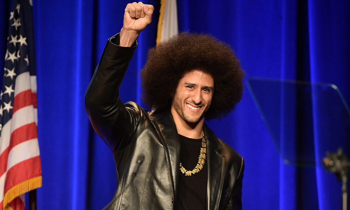 Colin Kaepernick 计划为他的脸申请商标