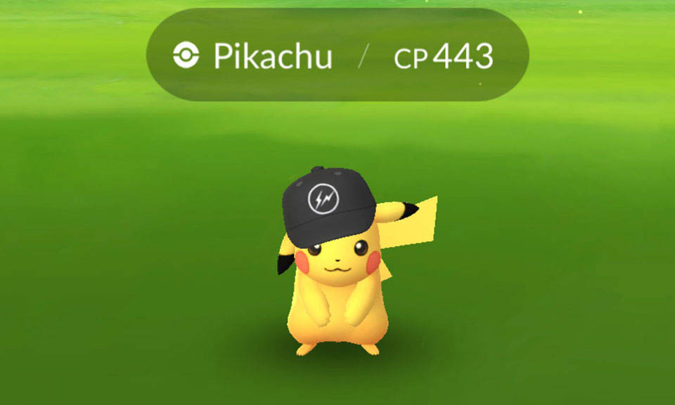 fragment design 加入《Pokémon GO》与皮卡丘联动