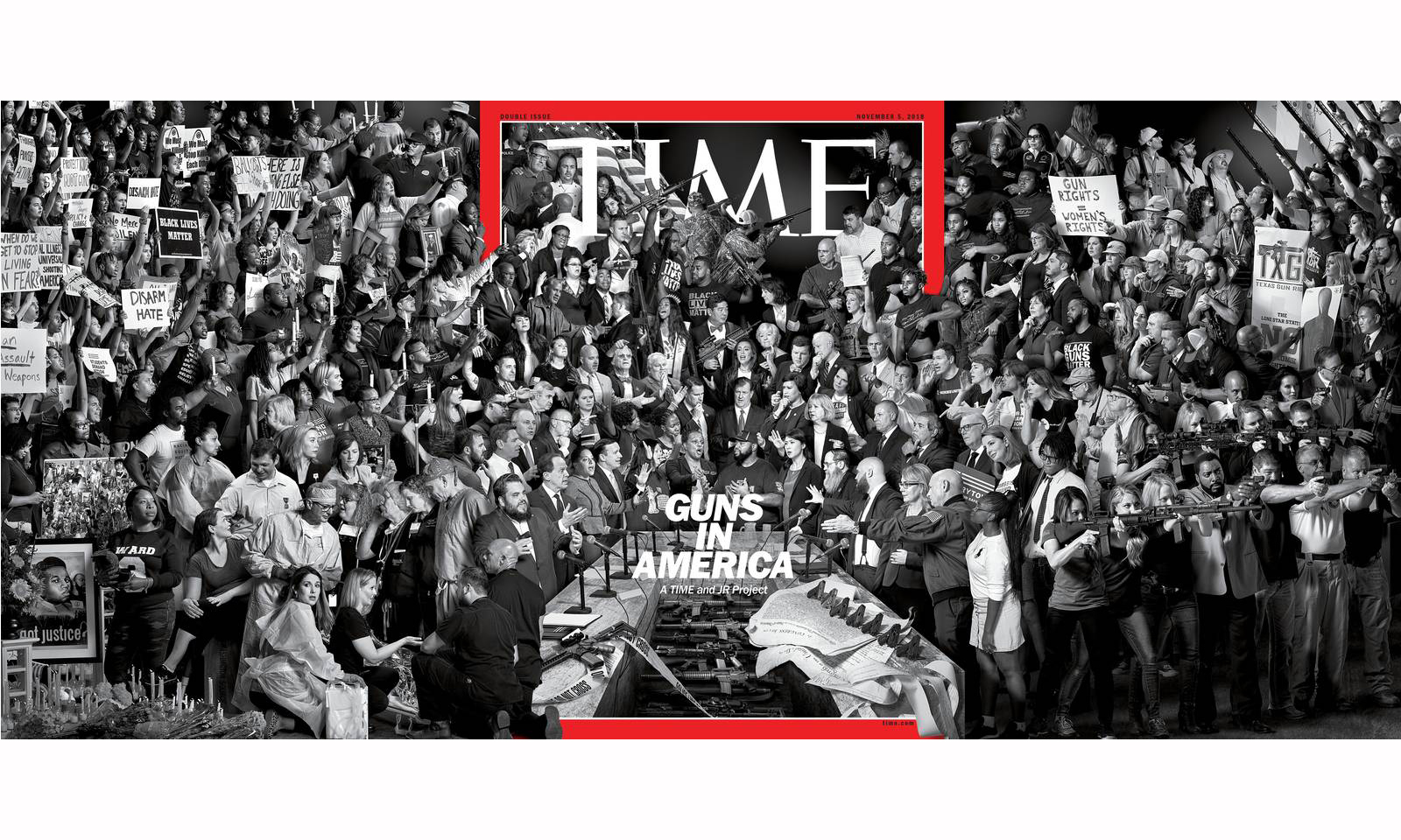 街头艺术家 JR 创作全新《TIME》封面