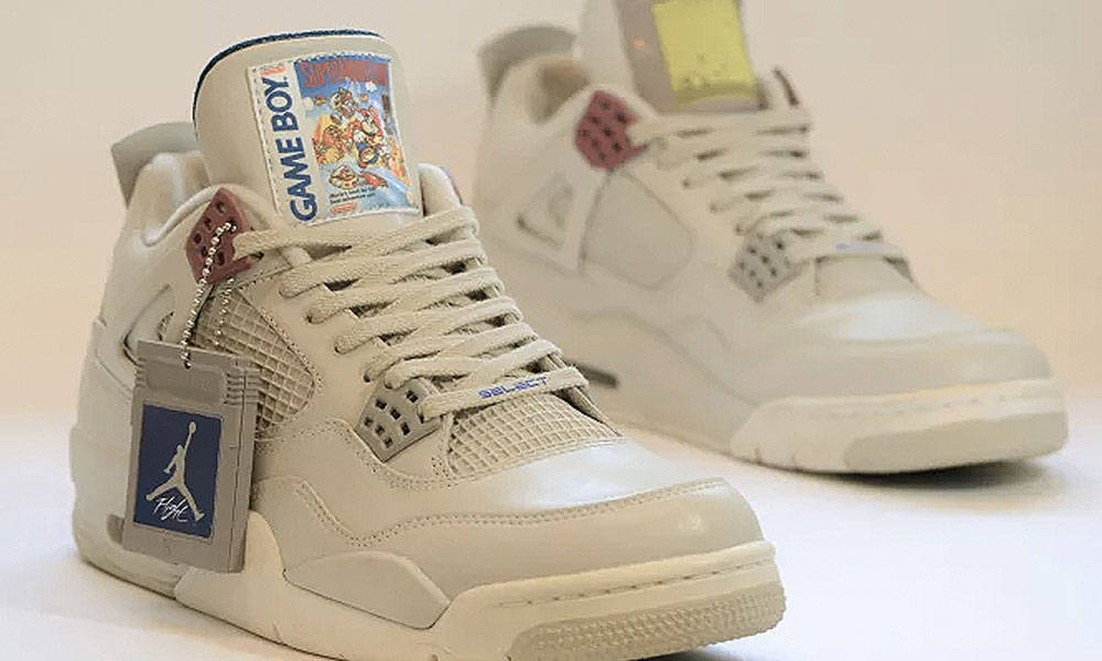 来看看这双 “GAME BOY” 主题的 Air Jordan IV