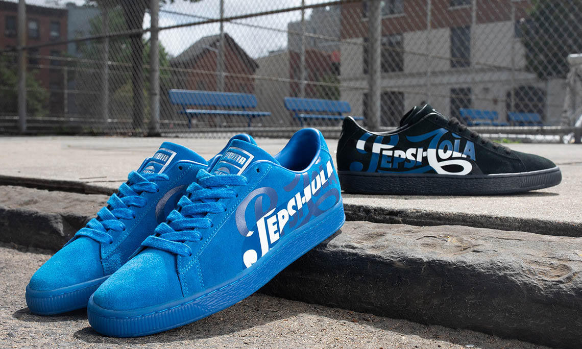 百事可乐联手 PUMA 重造经典 Suede