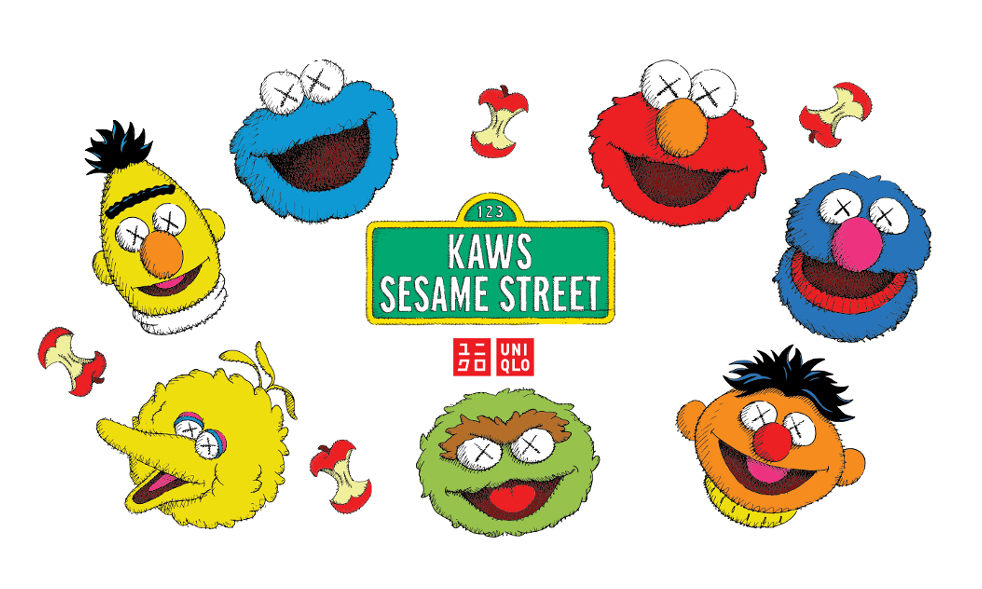 UNIQLO 联名新期待？KAWS 晒出《芝麻街》Ernie 公仔