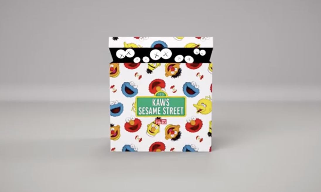 UNIQLO UT x KAWS x Sesame Street 联名预告片发布