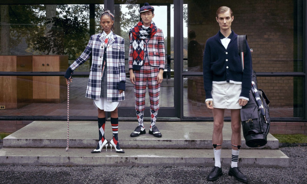 高尔夫时尚，Thom Browne 发布胶囊系列