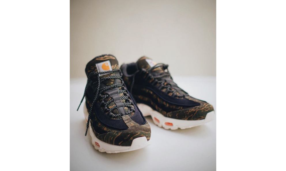 Carhartt WIP x Nike 联名 Air Max 95 实物曝光