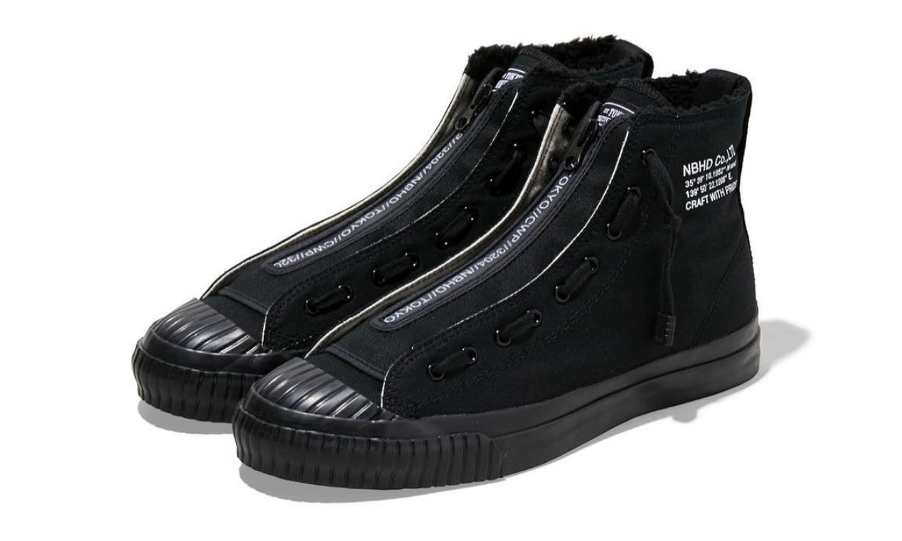承袭军事风格，NBHD 带来 G . R-HI / C-SNEAKER 系列球鞋