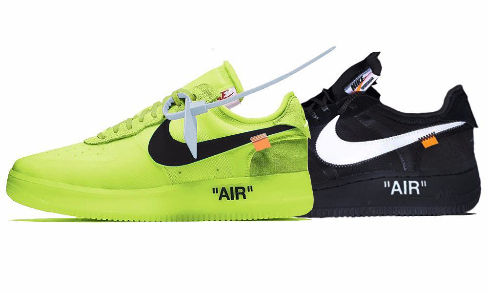Virgil Abloh x Nike 联名 Air Force 1 发售信息公布