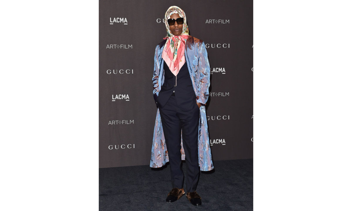 大妈还是时尚？来看看 A$AP Rocky 的最新红毯 Look