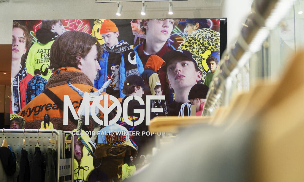 MYGE 于长沙 RENEW 开设 2018 秋冬系列期间限定店