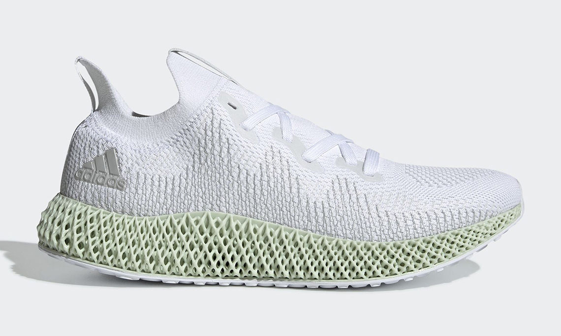 adidas AlphaEdge 4D 纯白配色将于本周末登场