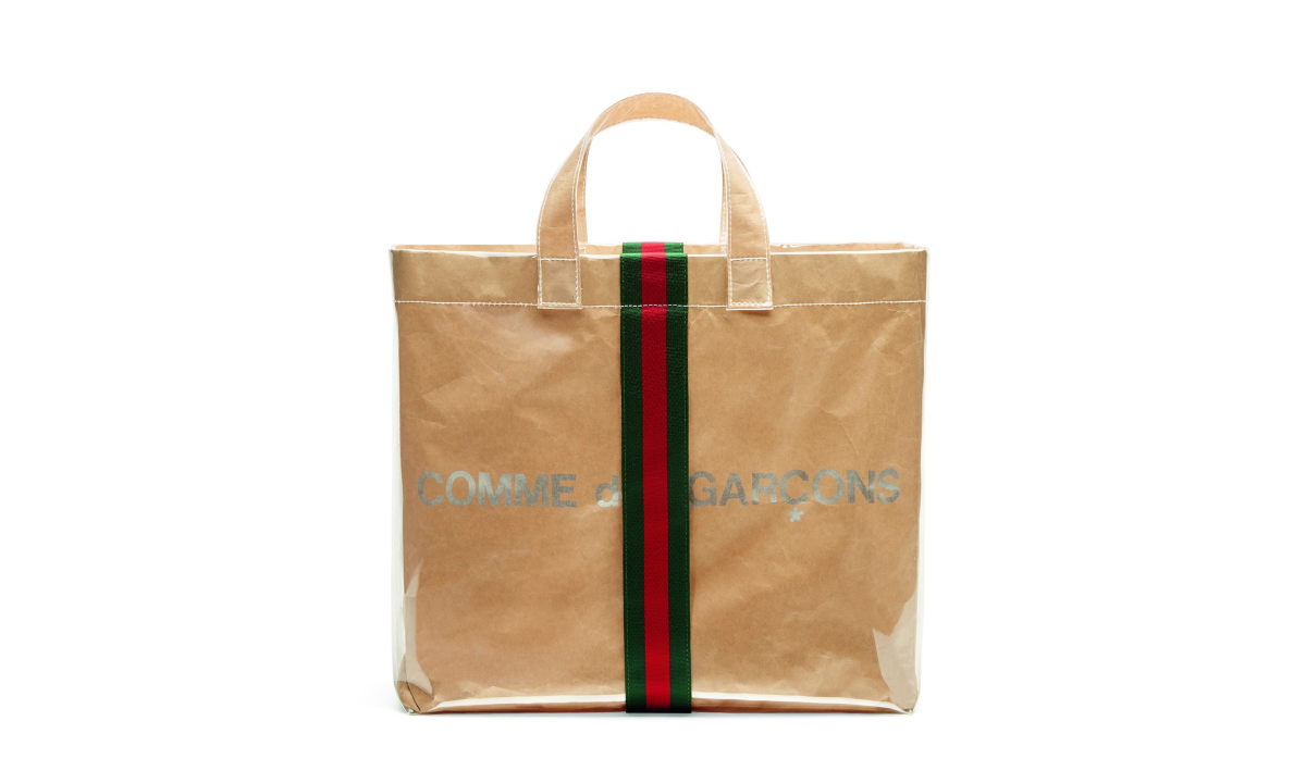 GUCCI x Comme des Garçons PVC 购物袋释出