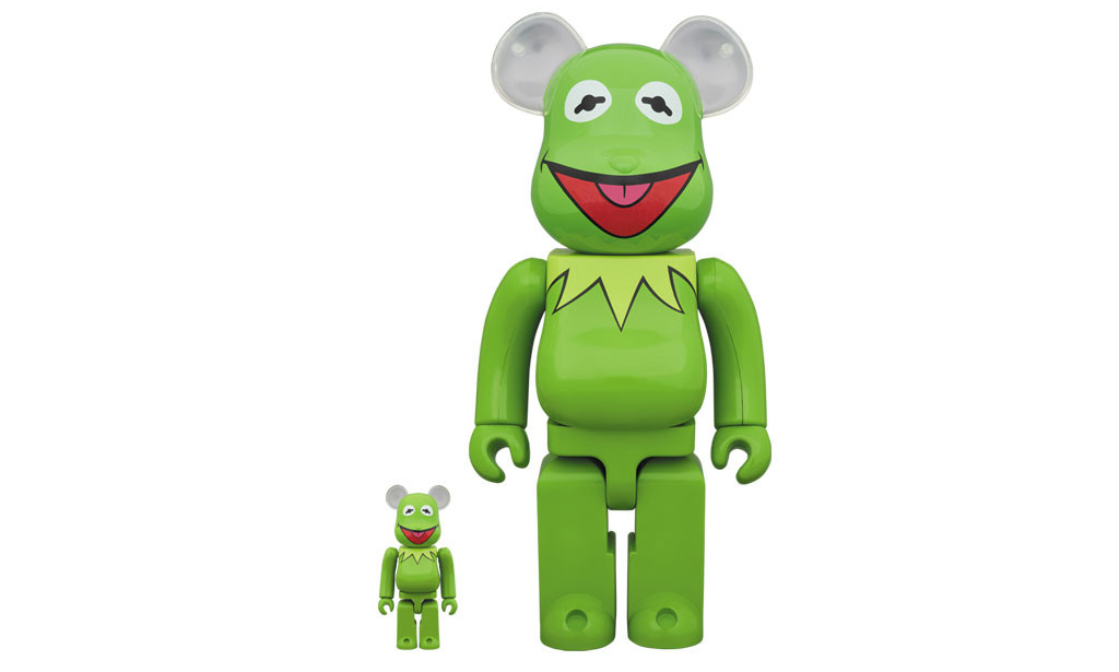 MEDICOM TOY 打造 Kermit The Frog & Miss Piggy 造型 BE@RBRICK