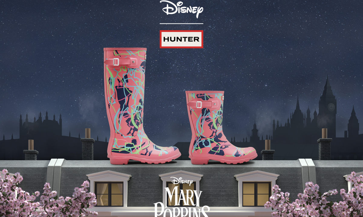 HUNTER 与 Disney 展开《欢乐满人间》主题联乘