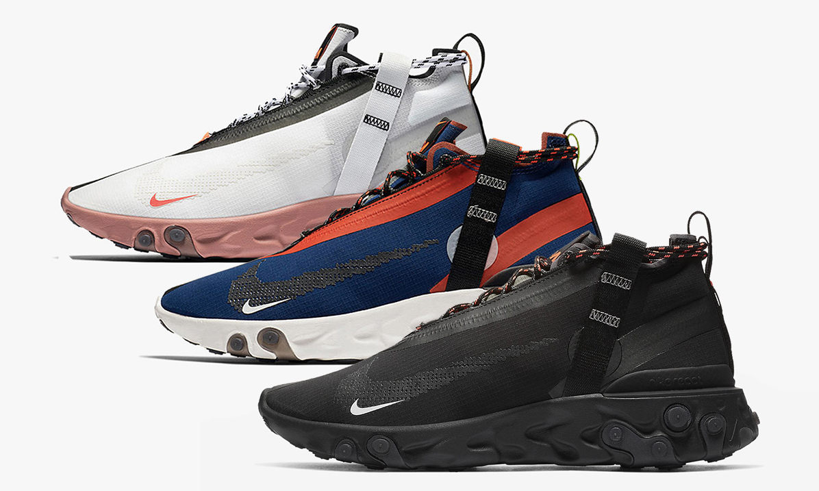 都市机能新选，Nike React Runner Mid WR ISPA 即将登场