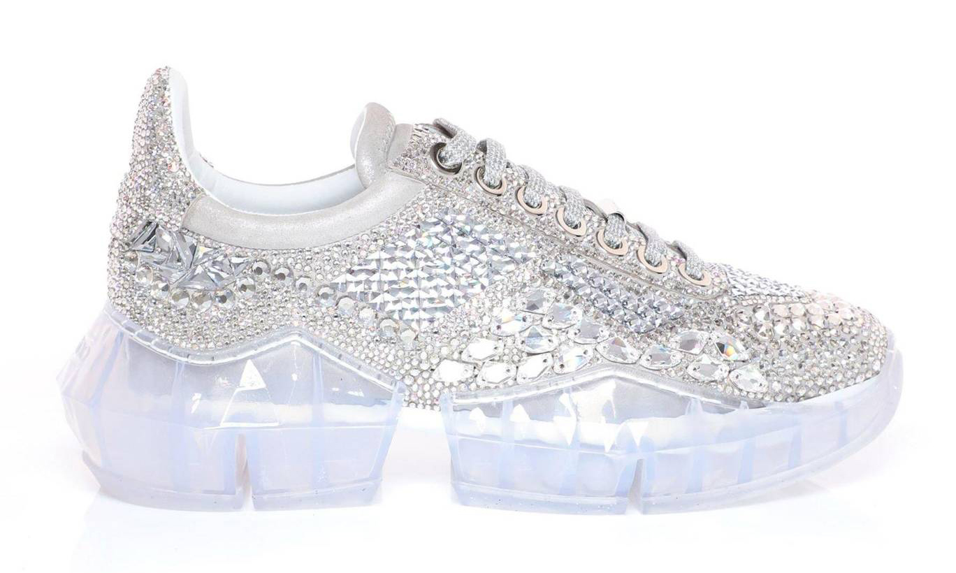 Jimmy Choo 推出以钻石为灵感的运动鞋