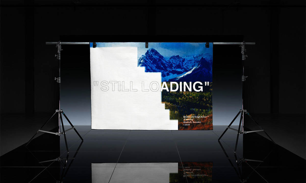 Virgil Abloh x IKEA 联名地毯 12 月上架日本开售