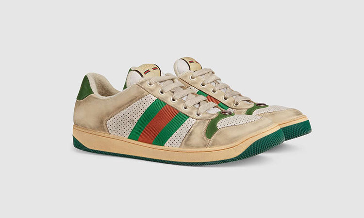 只有 GUCCI 敢让你为 870 美元的 “旧鞋” 倾囊消费