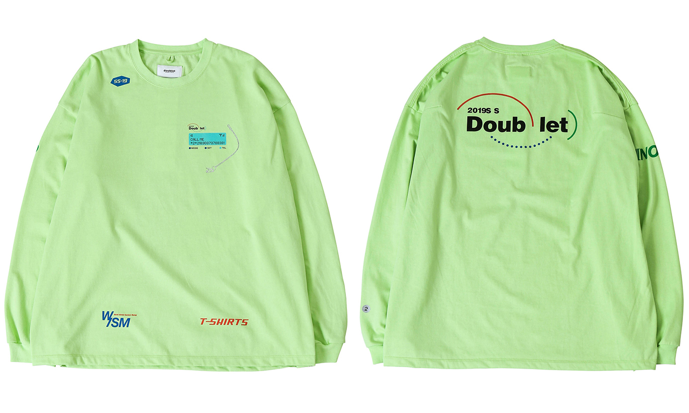 doublet x WISM 释出全新联名 T 恤系列