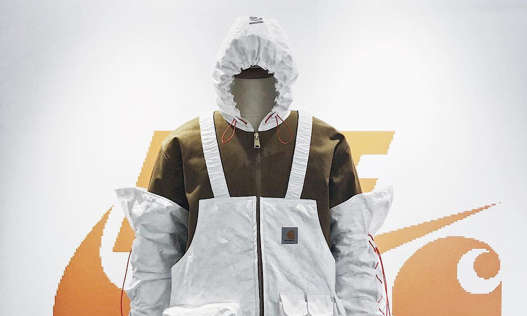 wisdom® 为 Carhartt WIP x Nike 联名活动改制经典 ACTIVE JACKET