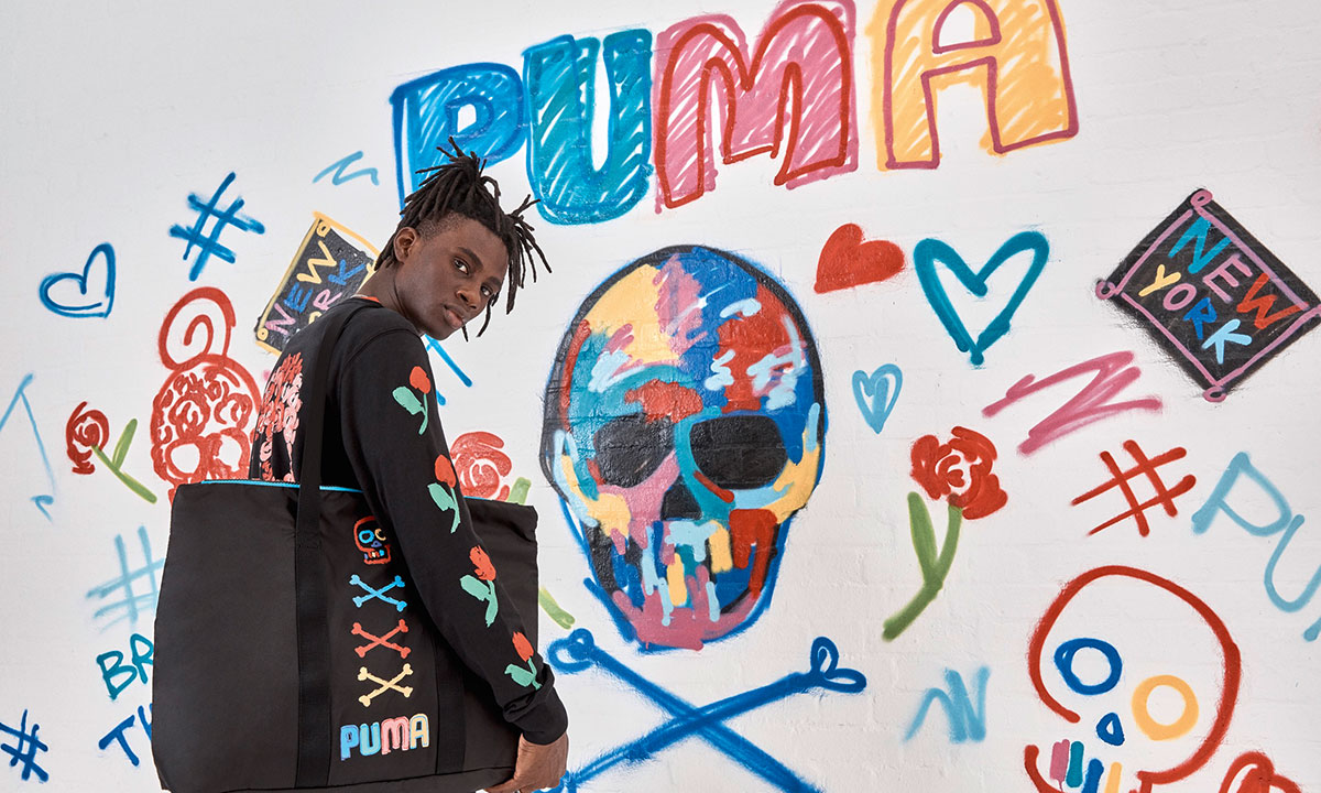 PUMA 再度携手艺术家 Bradley Theodore 打造 2019 春夏系列