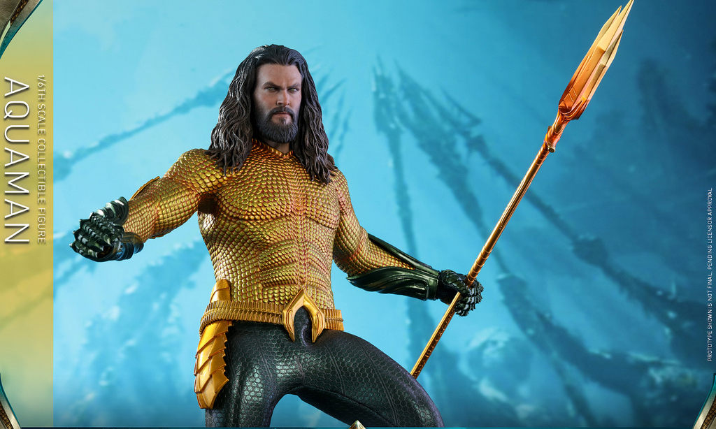 Hot Toys 出品海王 Aquaman 1/6 比例玩偶作品