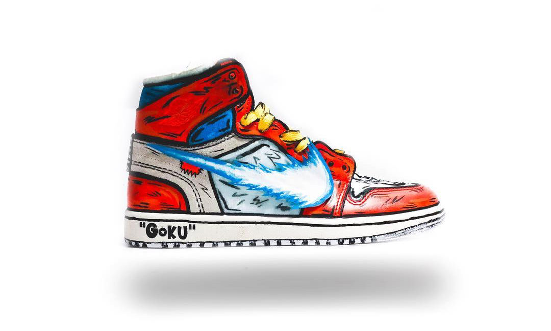 《龙珠》粉丝打造 Off-White™ x Air Jordan I “GOKU” 定制版本
