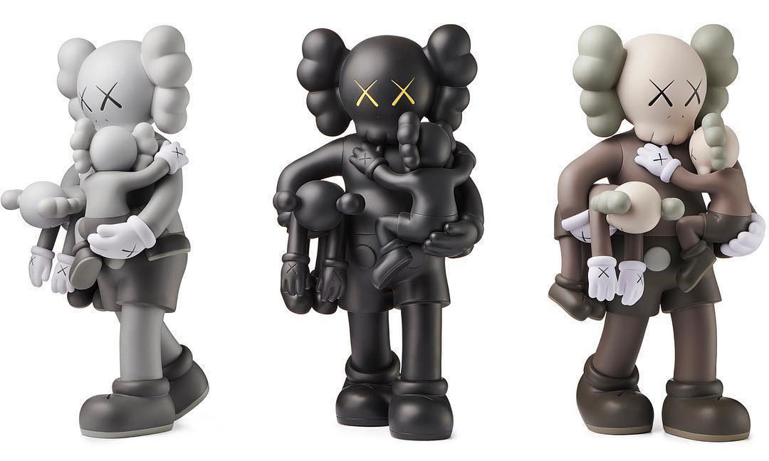 三色齐发，KAWS “CLEAN SLATE” 玩偶系列发售详情公开