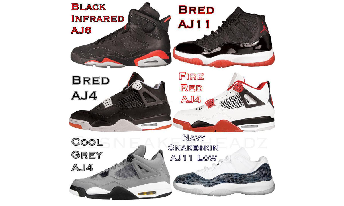 圆梦大年？抢先预览 Air Jordan 2019 复刻配色