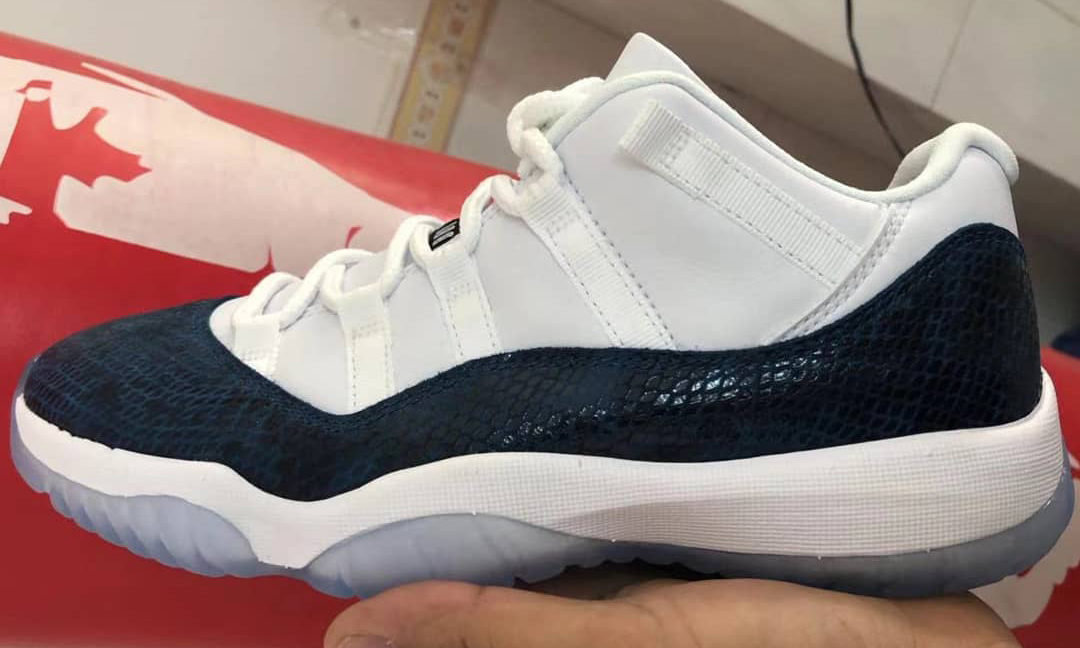 Air Jordan XI Low “Blue Snakeskin” 将于明年 4 月复刻发售