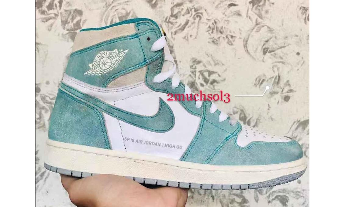 做旧风格，Air Jordan I “Turbo Green” 首次曝光