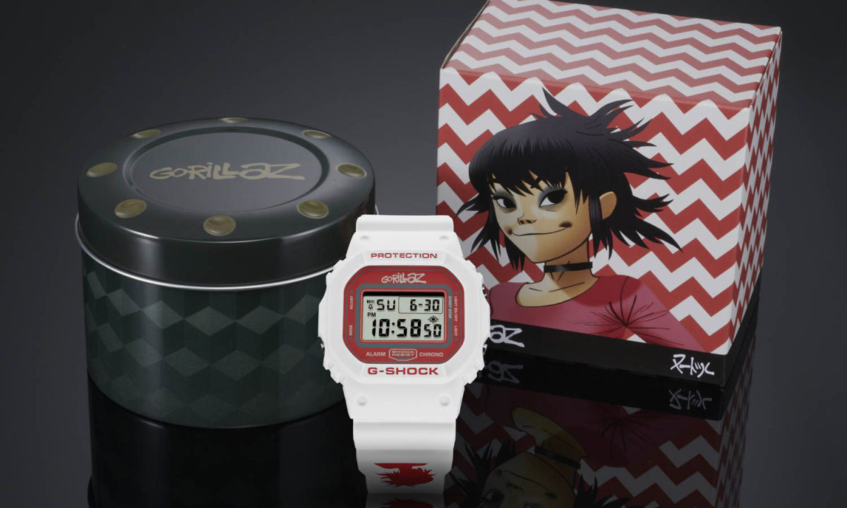 G-SHOCK 携手 Gorillaz 展开全新联乘表款