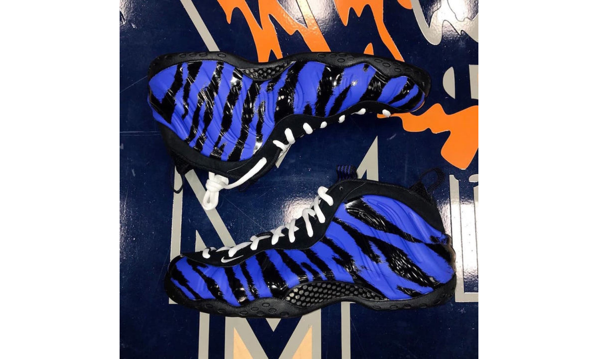 篮球名宿哈达威收到独家定制版 Nike Air Foamposite One