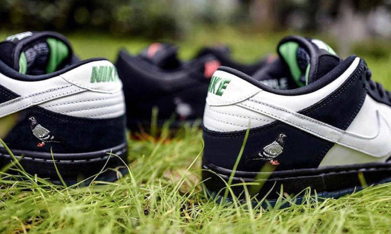Staple Design x Nike SB Dunk Low “Pigeon” 实物图近赏