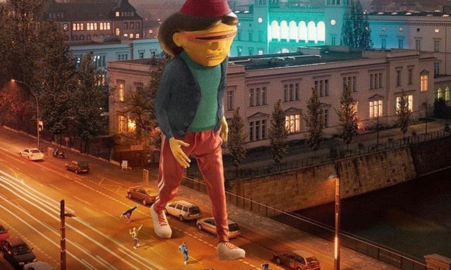 街头艺术组合 Os Gemeos 携手 Flying Steps 于柏林开展
