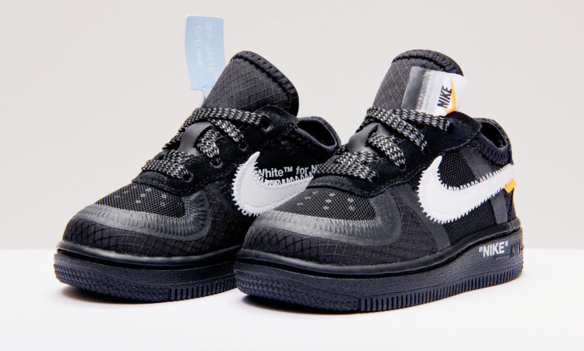 可爱到犯规！Off-White™ x Nike Air Force 1 童鞋版本即将登场