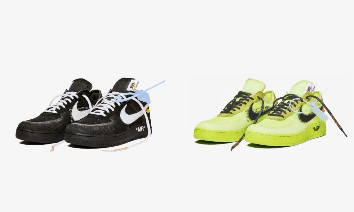 Virgil Abloh x NikeLab Air Force 1 现已登陆微信小程序发售