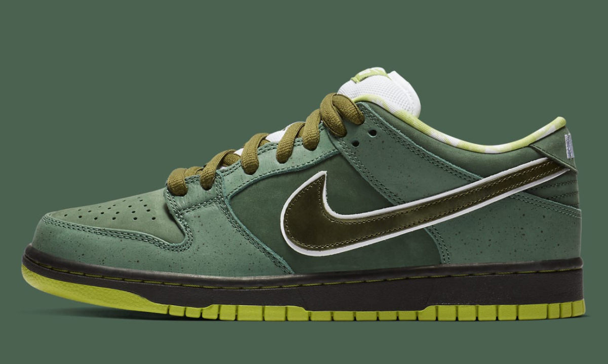 CONCEPTS x Nike SB Dunk Low “绿龙虾” 官方图片欣赏