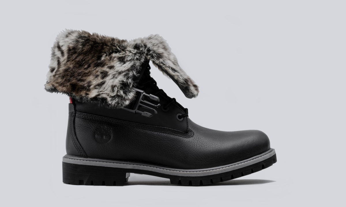 Timberland 携手 STAMPD 带来皮毛一体靴款