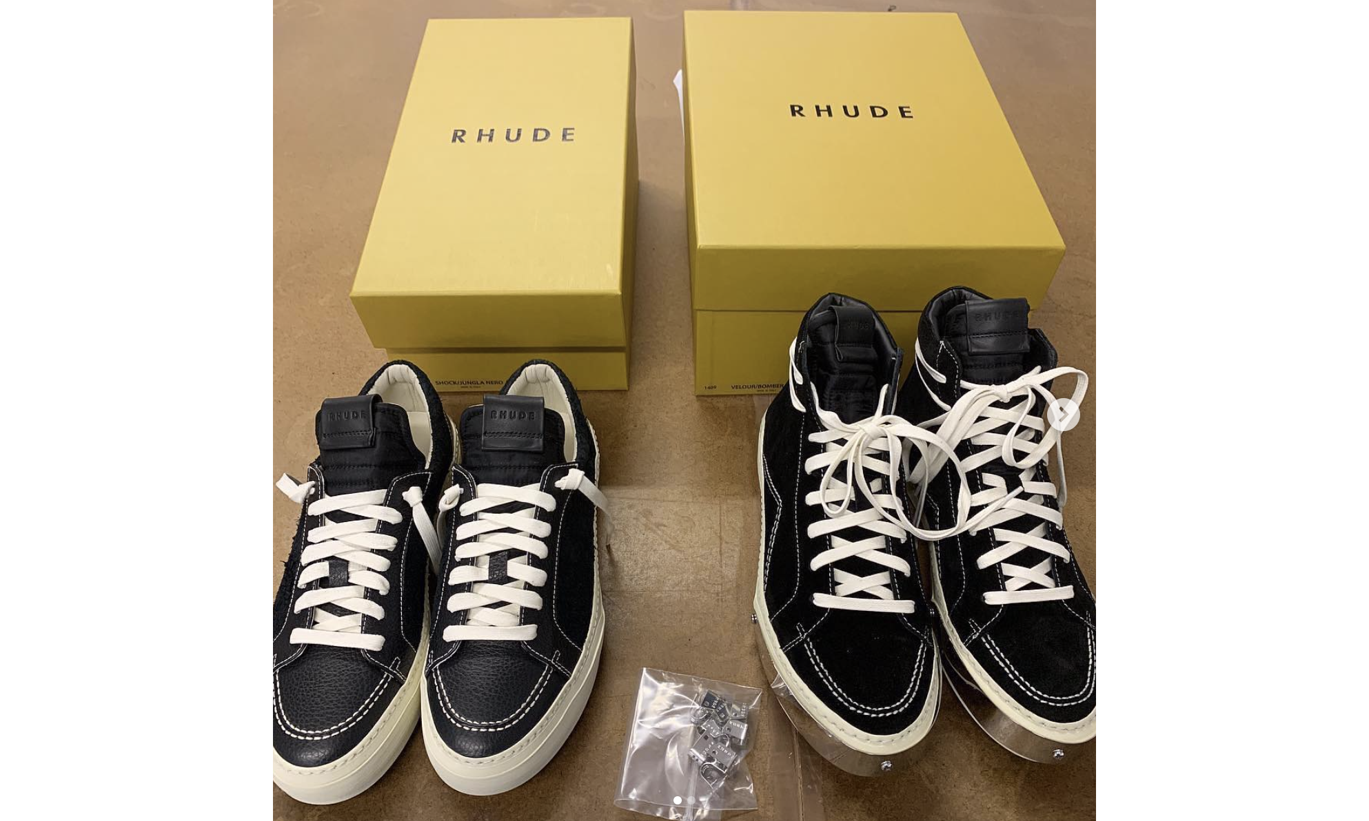 RHUDE 推出自家鞋款，与 Vans 的联名也将于明年登场