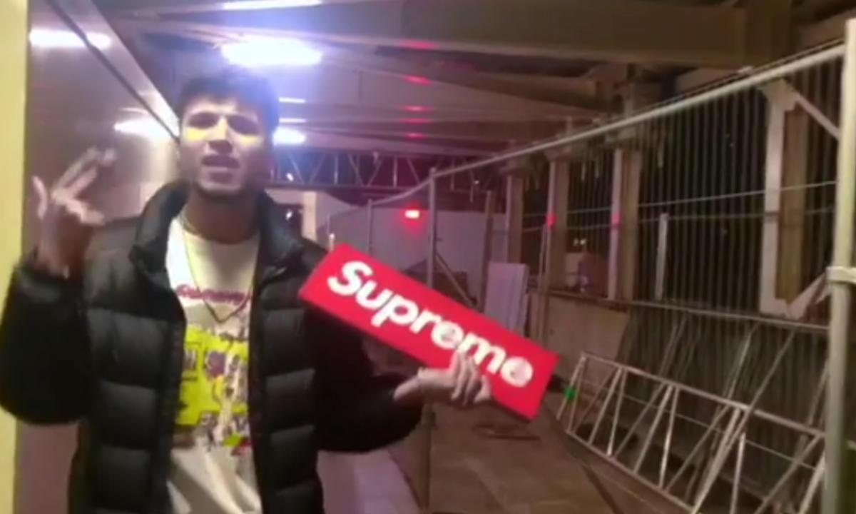 Supreme 伦敦门店又被 “拆”，这次肇事者更猖狂
