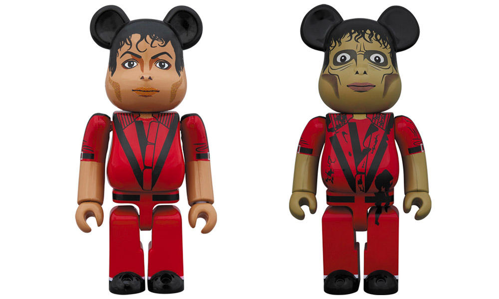 无虑入荷！MEDICOM TOY 推出 Michael Jackson BE@RBRICK 公仔